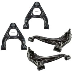 90-97 Mazda Miata Front Upper & Lower Control Arm w/ Ball Joint Kit (Set of 4)