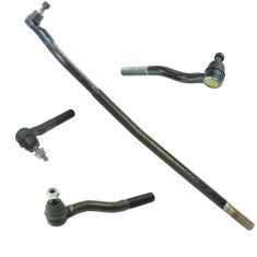 07-16 Jeep Wrangler Inner Outer Tie Rod End Pair