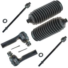 07-11 Honda CR-V (Japan Built) Inner & Outer Tie Rod End with Rack Boot (6 Piece)
