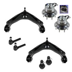 07-10 GM Full Size SUV Truck 2500 3500 Front Steering & Suspension Kit (8 Piece)