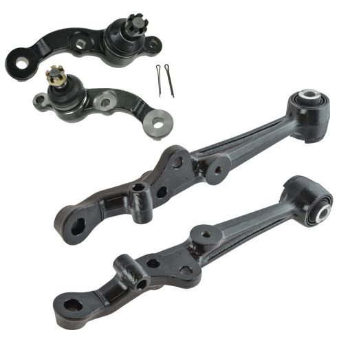 95-97 Lexus LS400 4 Piece Front Lower Control Arms & Ball Joint Set Kit