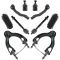 92-95 Honda Civic; 94-97 Acura Integra; 93-97 Del Sol Front Steering & Suspension Kit (10 Piece)