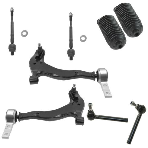 03-04 Nissan Murano Front Steering & Suspension Kit (8 Piece)
