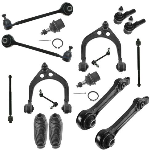 05-10 300; 08-10 Challenger; 06-10 Charger; 05-08 Magnum 2WD Front Suspension Kit (16 Piece)