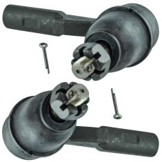 06-07 Colorado, Canyon; 07-08 I-290, I-370 14mm Outer Tie Rod End Set Pair