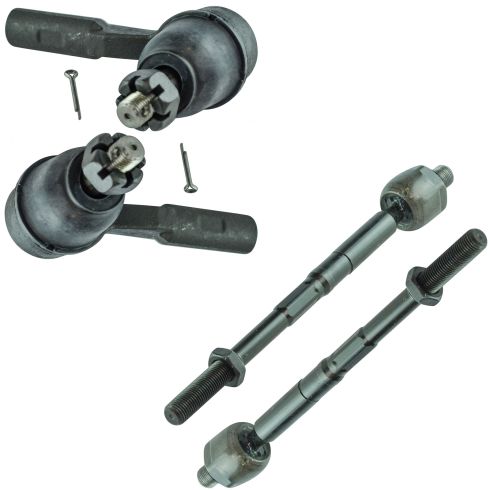 06-11 Colorado,06-11 Canyon,07-08 i290 Inner & Outer Tie Rod Ends 14mm Set of 4