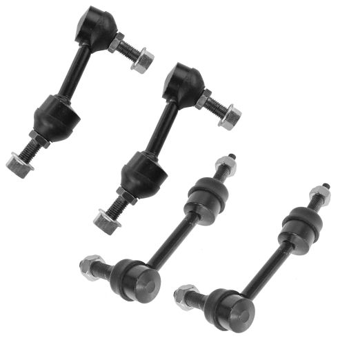 03-05 Ford Expedition; Lincoln Navigator Front & Rear Sway Bar Link Kit (4 Piece)