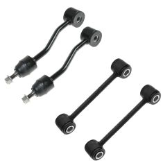 97-06 Jeep Wrangler Front & Rear Sway Bar End Link Kit (4 Piece)