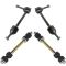 95-97 Crown Victoria; Grand Marquis; Towncar Front & Rear Sway Bar End Link Kit (4 Piece)