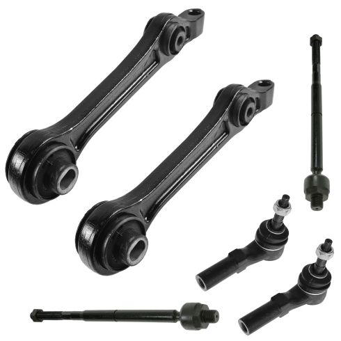 05-10 300; 06-09 Charger; 05-08 Magnum w/ RWD; 08-10 Challenger Steering & Suspension Kit (6 Piece)