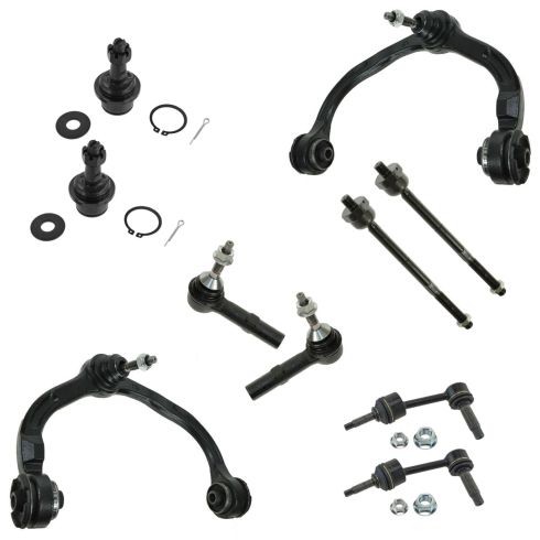 05-06 Ford Expedition; Lincoln Navigator (exc Air Susp) Front Steering & Suspension Kit (10 Piece)