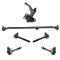 92-95 Nissan Pathfinder; 94-97 D21 Pickup 4WD Steering & Suspension Kit (6pc)