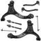 07-12 Santa Fe; 11-13 Sorento Front Steering & Suspension Kit (8 Piece)