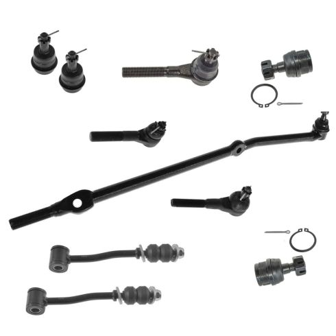 91-01 Jeep Cherokee; 91-92 Comanche Front Steering & Suspension Kit (10 Piece)