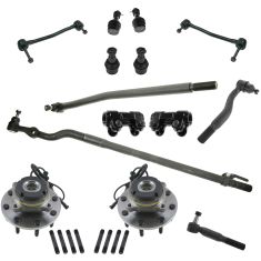 99-02 Ford F250, F350; 00-02 Excursion 4WD Steering & Suspension Kit (14pc)