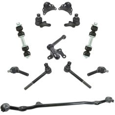 89-95 Toyota Pickup w/2WD Front Steering & Suspension Kit (12pc)