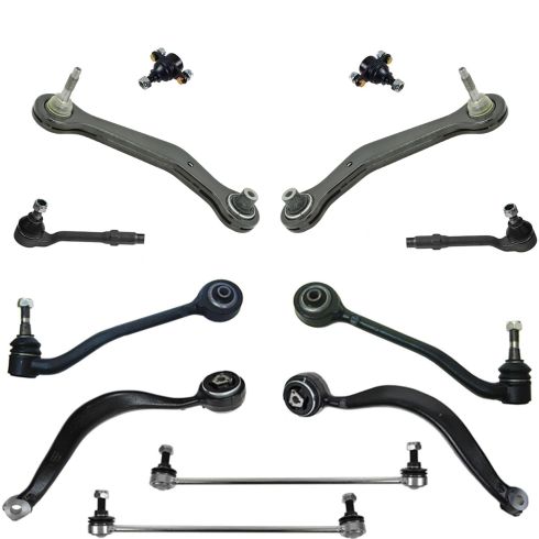 00-03 BMW X5 (Built before 9/30/03) 12 Piece Front & Rear Steering & Suspension Kit