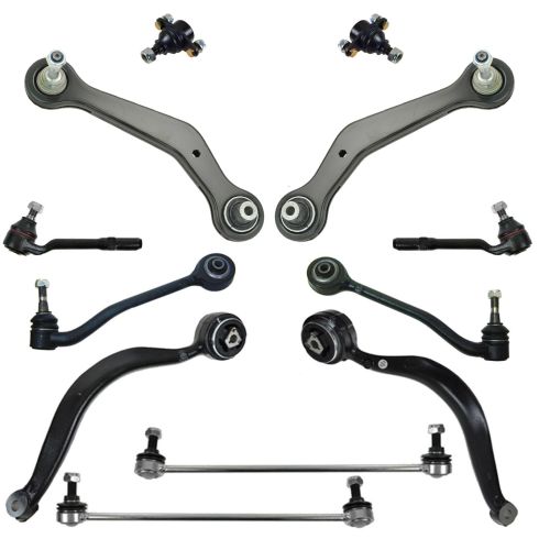 03-06 BMW X5 (Built after 10/03) 12 Piece Front & Rear Steering & Suspension Kit