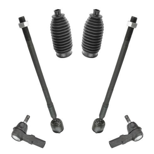 99-03 Lexus RX300 Front Inner & Outer Tie Rod w/ Boot Kit (Set of 6)