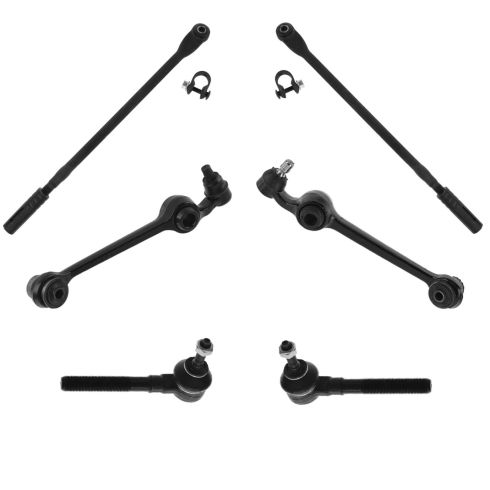 93-04 Chrysler Intrepid, Concord, 300M Front 6 Piece Steering & Suspension Kit