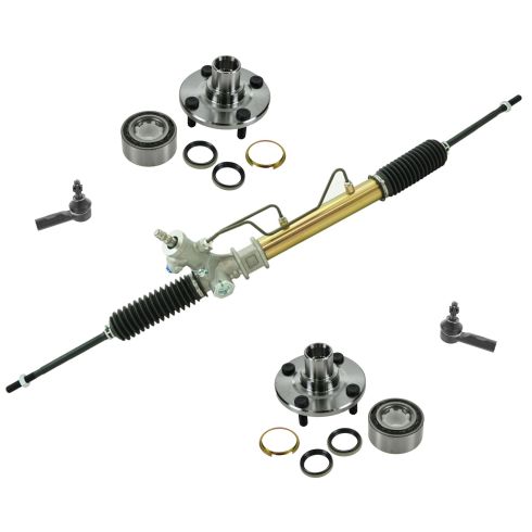 93-02 Toyota Corolla; Chevy Prizm Front Steering Kit (5pc)