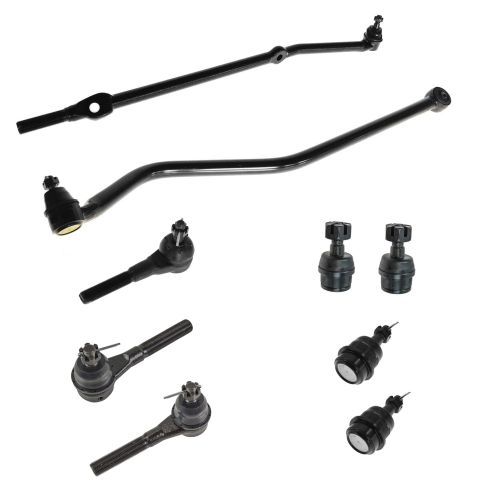 91-01 Jeep Cherokee; 91-92 Comanche Front Steering & Suspension Kit (9 Piece)