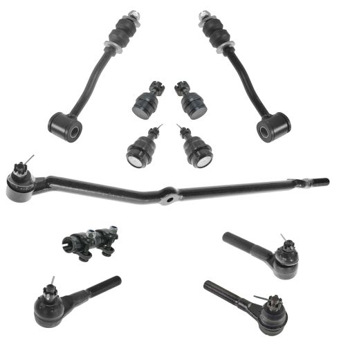 91-01 Jeep Cherokee; 91-92 Comanche Front Steering & Suspension Kit (11 Piece)
