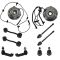02-04 Jeep Liberty Steering & Suspension Kit (10pc)