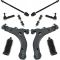 05-08 LaCrosse; 00-13 Impala; 00-07 Monte; 97-08 Grand Prix Steering & Suspension Kit (10pc)