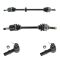 91-02 Ford Escort; 91-99 Mercury Tracer Steering & Suspension Kit (4pc)