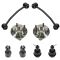 87-89 Jeep Wrangler Steering & Suspension Kit (8pc)