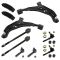 95-98 Nissan 200SX; 95-99 Sentra Steering & Suspension Kit (12pc)