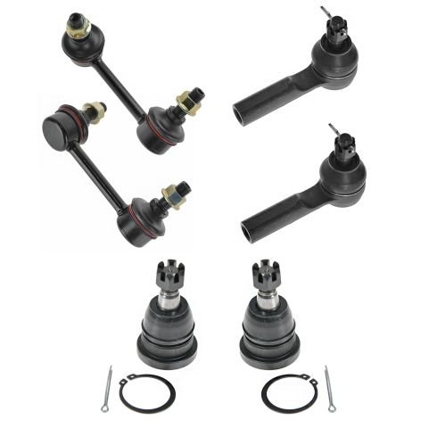 00-03 Nissan Maxima; 00-01 I30; 02-04 I35 Steering & Suspension Kit (6pcs)