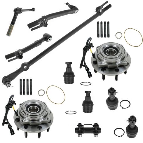 05-07 Ford F250; F350 Super Duty Steering & Suspension Kit (11pcs)