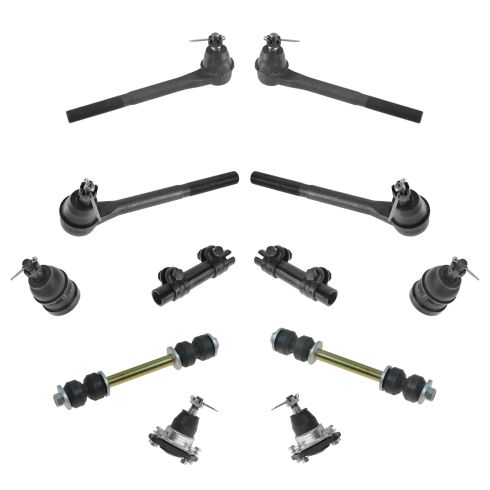 96-05 GM Mid Size Pickup 2WD Steering & Suspension Kit (12 Piece)