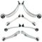 12-16 Audi A4, A5 Front Upper & Lower Control  Arm w/ Balljoint Kit (8pc)