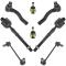 06-10 Fusion; 06-09 Milan; 07-09 MKZ Front Steering & Suspension (8 Piece)