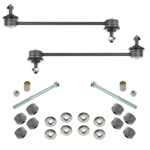 00-10 (to 12-23-09) Ford Focus Front & Rear Sway Bar End Link Kit (4pc)