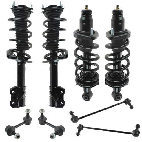 Suspension Strut and Coil Spring Assembly-Strut-Plus Rear Right fits 02-04 CR-V
