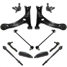 93-95 Fits Corolla Prizm 2 Control Ball Joint Tie Rods Sway Bar Links 10Pc Kit