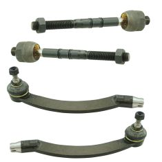03-08 Mini Cooper Front Inner & Outer  Tie Rod Set of 4