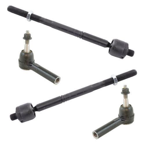 11-15 Chevy Cruze; 13-15 Malibu; 11-16 Buick Lacrosse; Regal Front Inner & Outer Tie Rod Kit (4pcs)