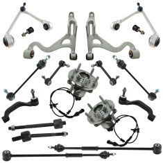 00-02 Lincoln LS Front Steering & Suspension Kit (18pcs)