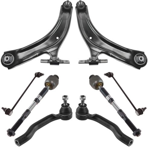 08-10 Nissan Rogue Front Steering & Suspension Kit (8pc Set)