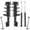 06-11 Hyundai Accent; Kia Rio, Rio5 Suspensio Kit (6pcs)