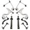 03-05 Ford Thunderbird; 02-06 Lincoln LS Steering & Suspension Kit (10pcs)