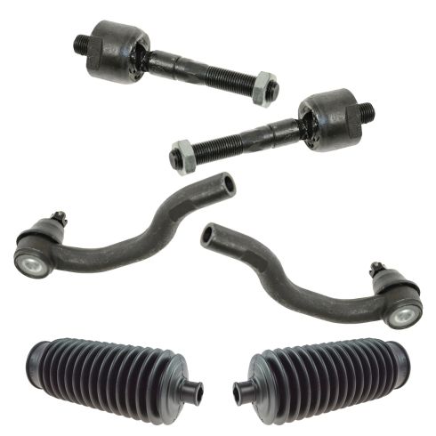 03-07 Honda Accord 3.0L V6 Inner & Outer Tie Rod End Set of 4