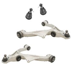 09-10 Dodge Ram, 11-14 Ram 1500 Front Lower Control Arms & Upper Ball Joints Kit 4 (pcs)