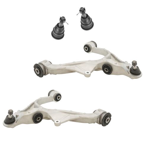 09-10 Dodge Ram, 11-14 Ram 1500 Front Lower Control Arms & Upper Ball Joints Kit 4 (pcs)