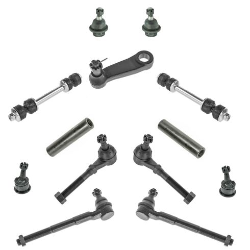 97-02 Ford Expedition; 97-04 F150; 98-02 Lincoln Navigator 2WD Steering & Suspension Kit (13pc)